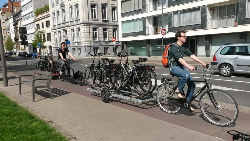 bicycle transport trailer