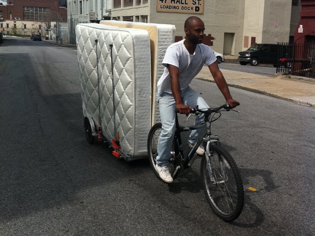 heavy duty bike cargo trailer